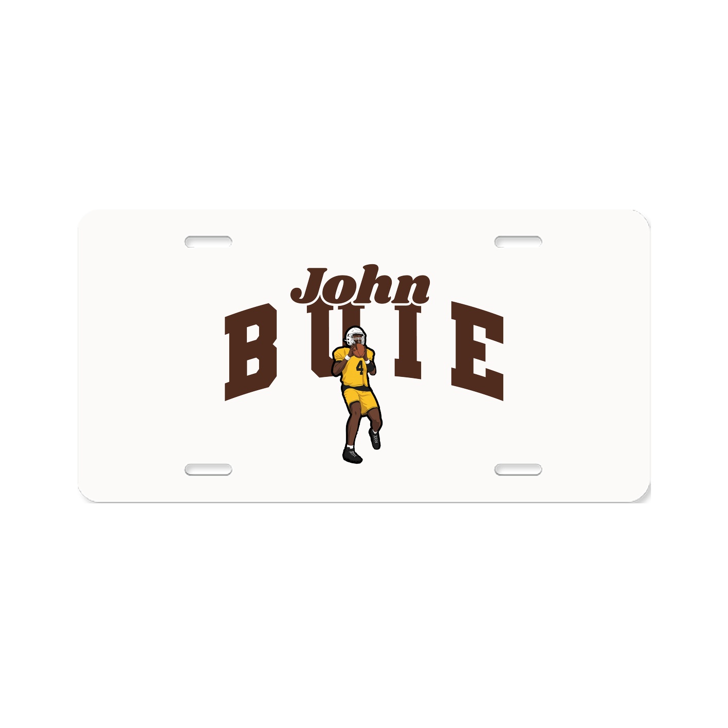 License Plate — Signature Arch in Classic
