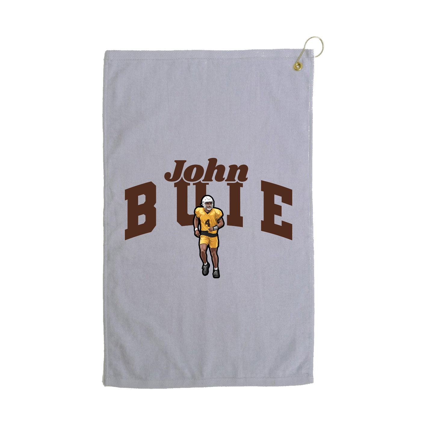 Golf Towel — Signature Arch in Grey
