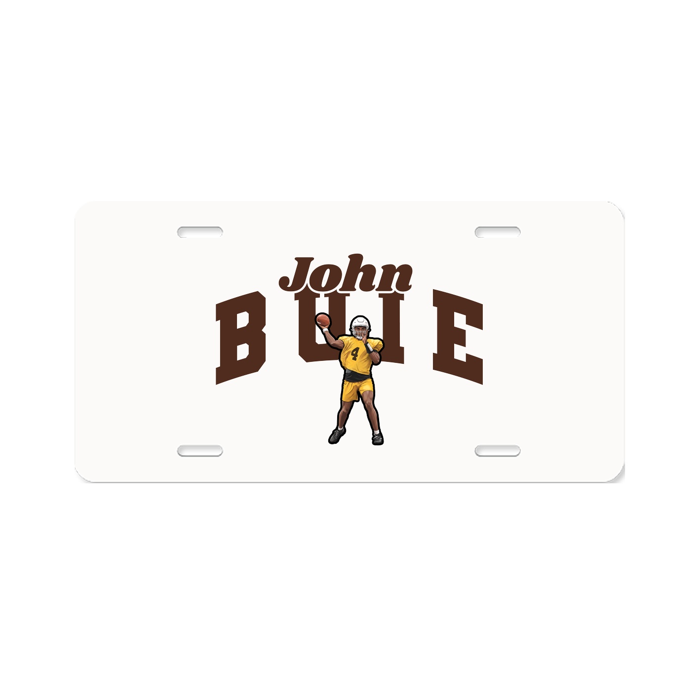 License Plate — Signature Arch in Classic