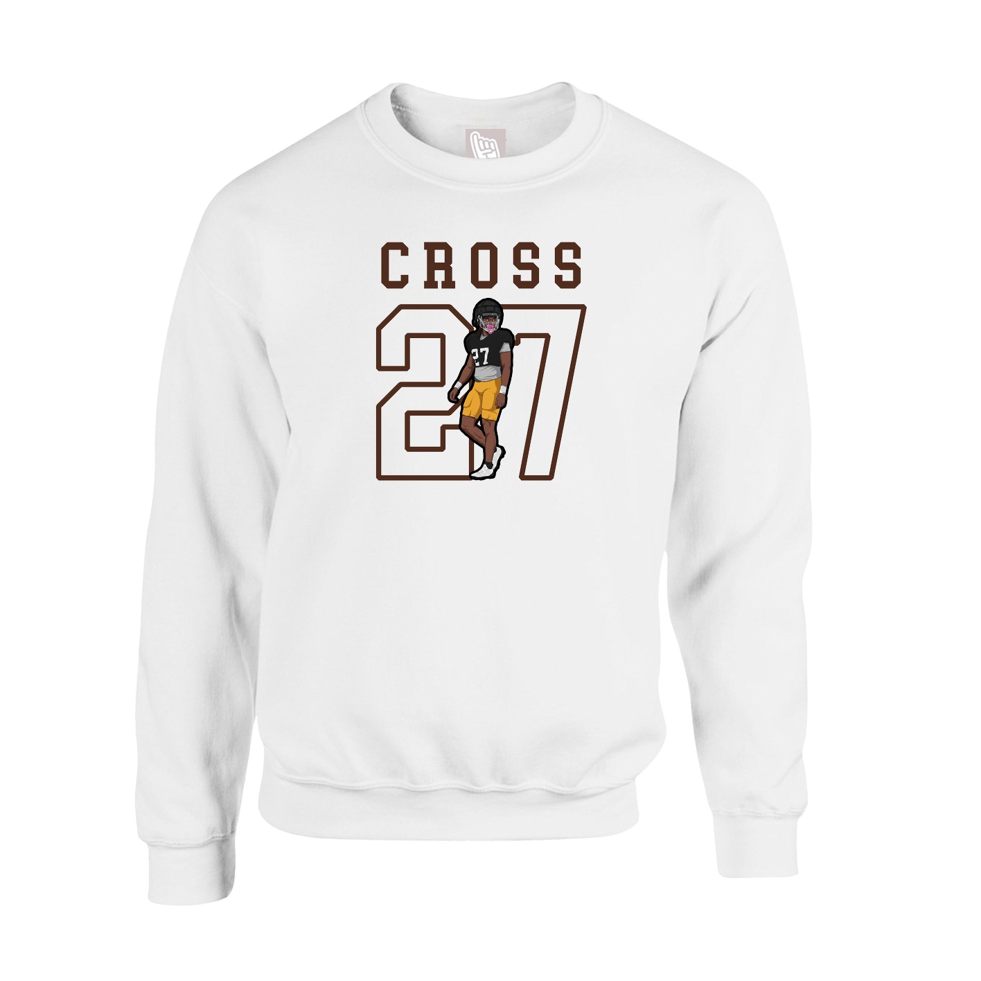 Fleece Crew — Shirsey in White