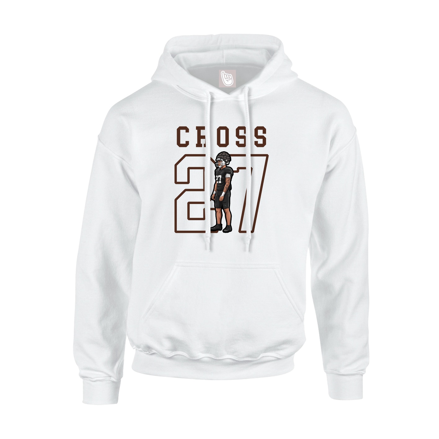 Youth Hoodie — Shirsey in White