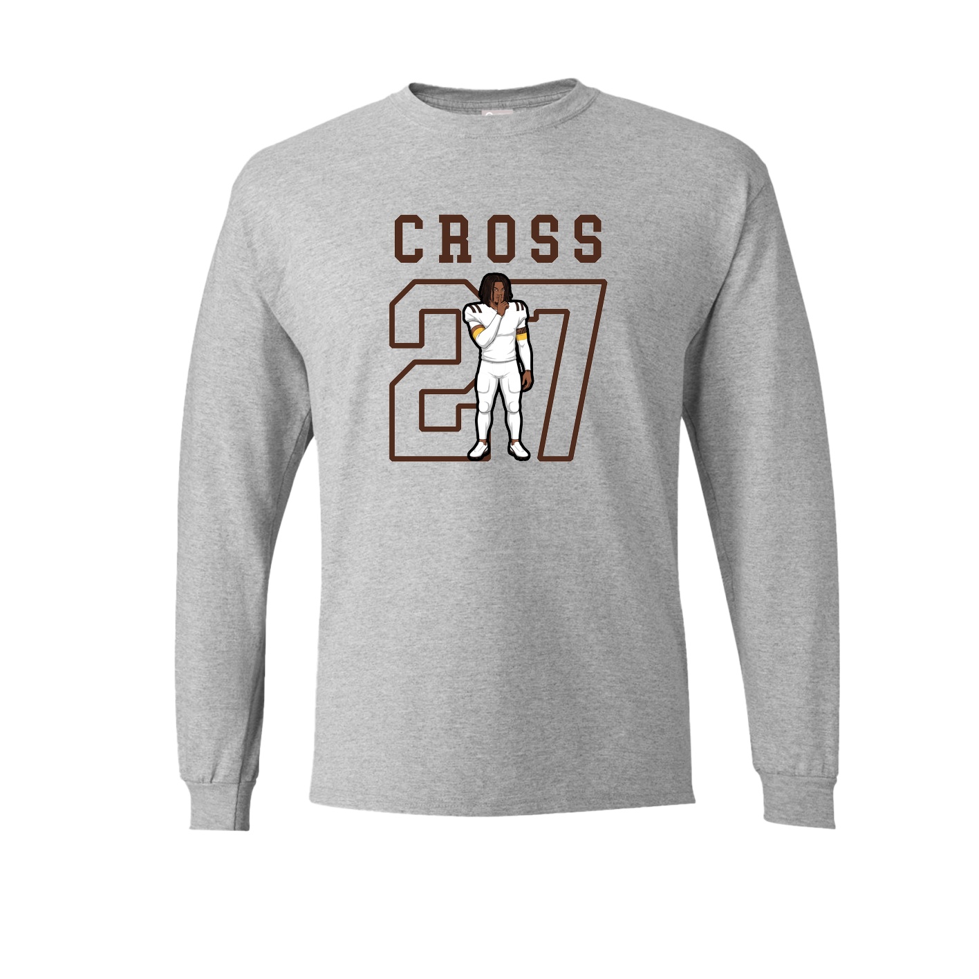 Long Sleeve Tee — Shirsey in Grey
