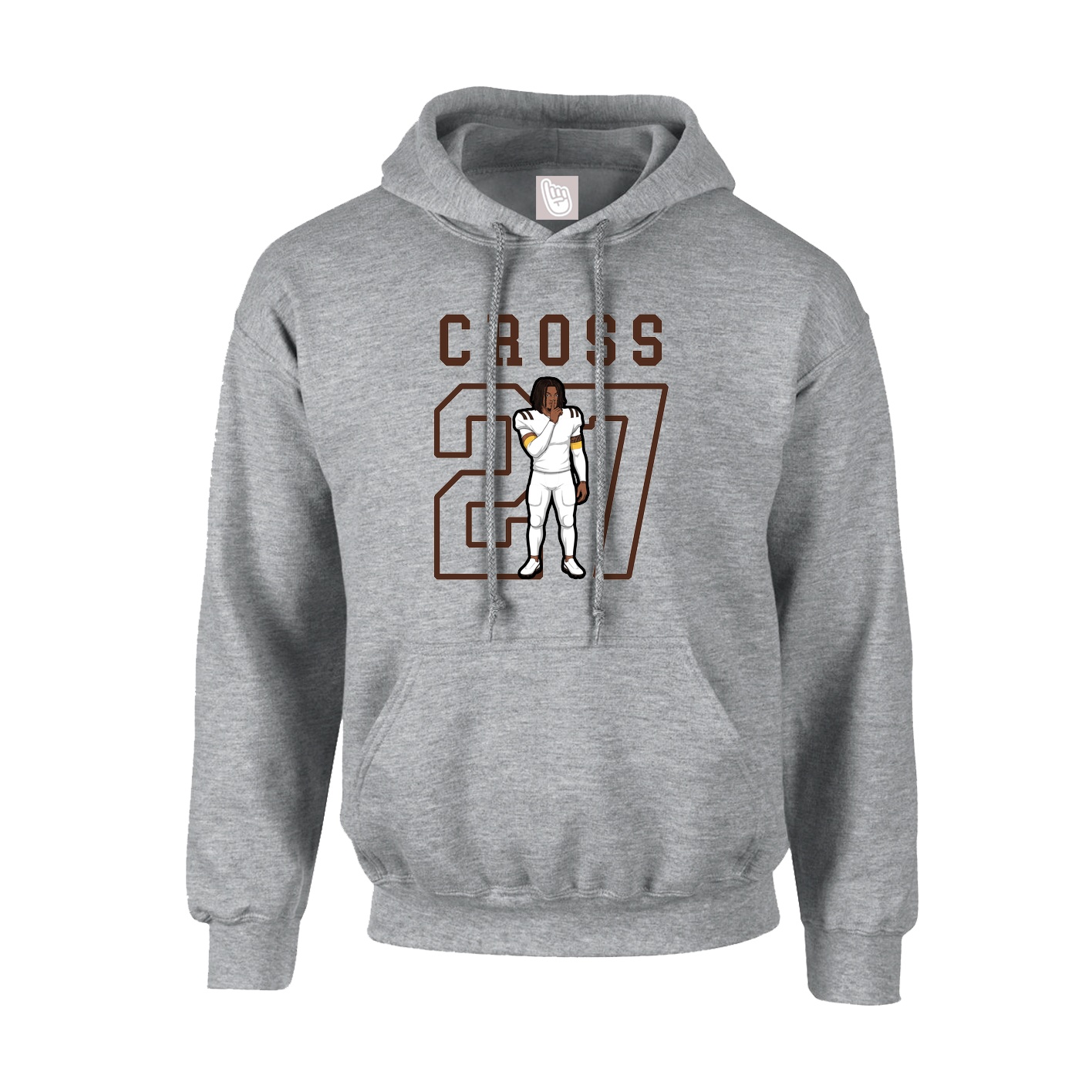 Youth Hoodie — Shirsey in Grey