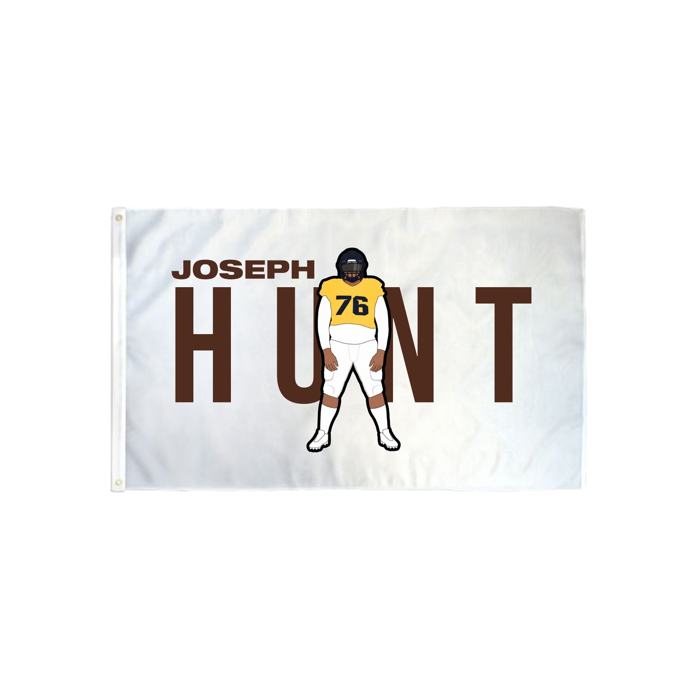 3x5 Flag — Player Name in Classic