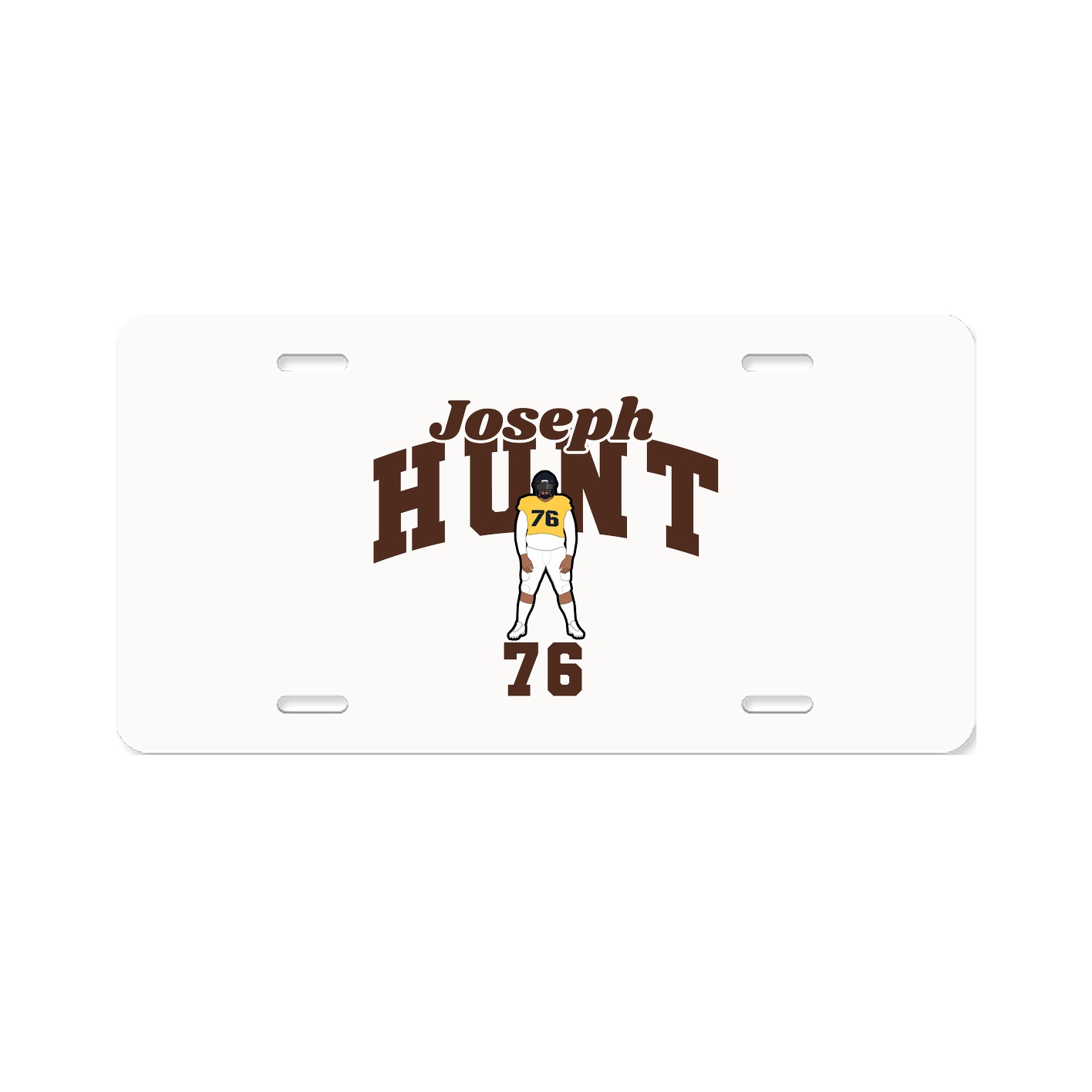 License Plate — Signature Arch in Classic