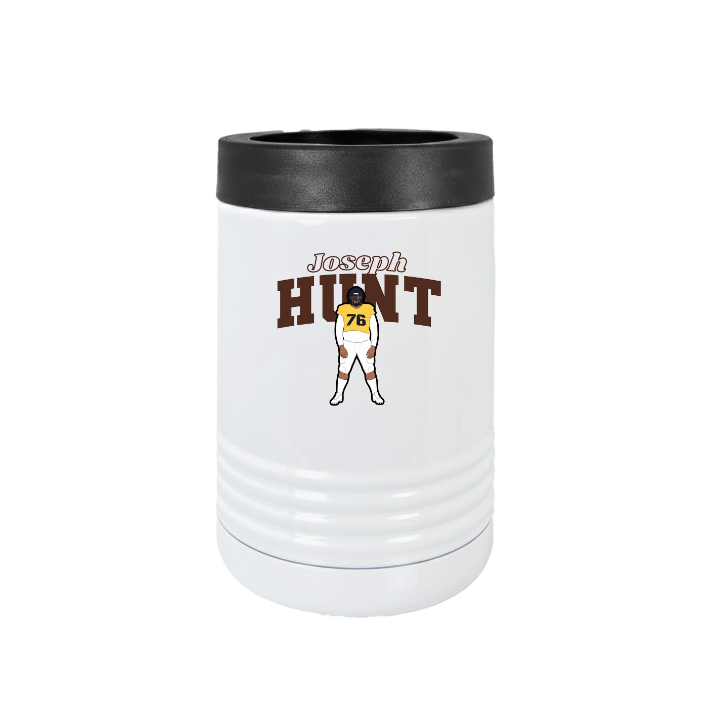 Beverage Holder — Name Arch in White