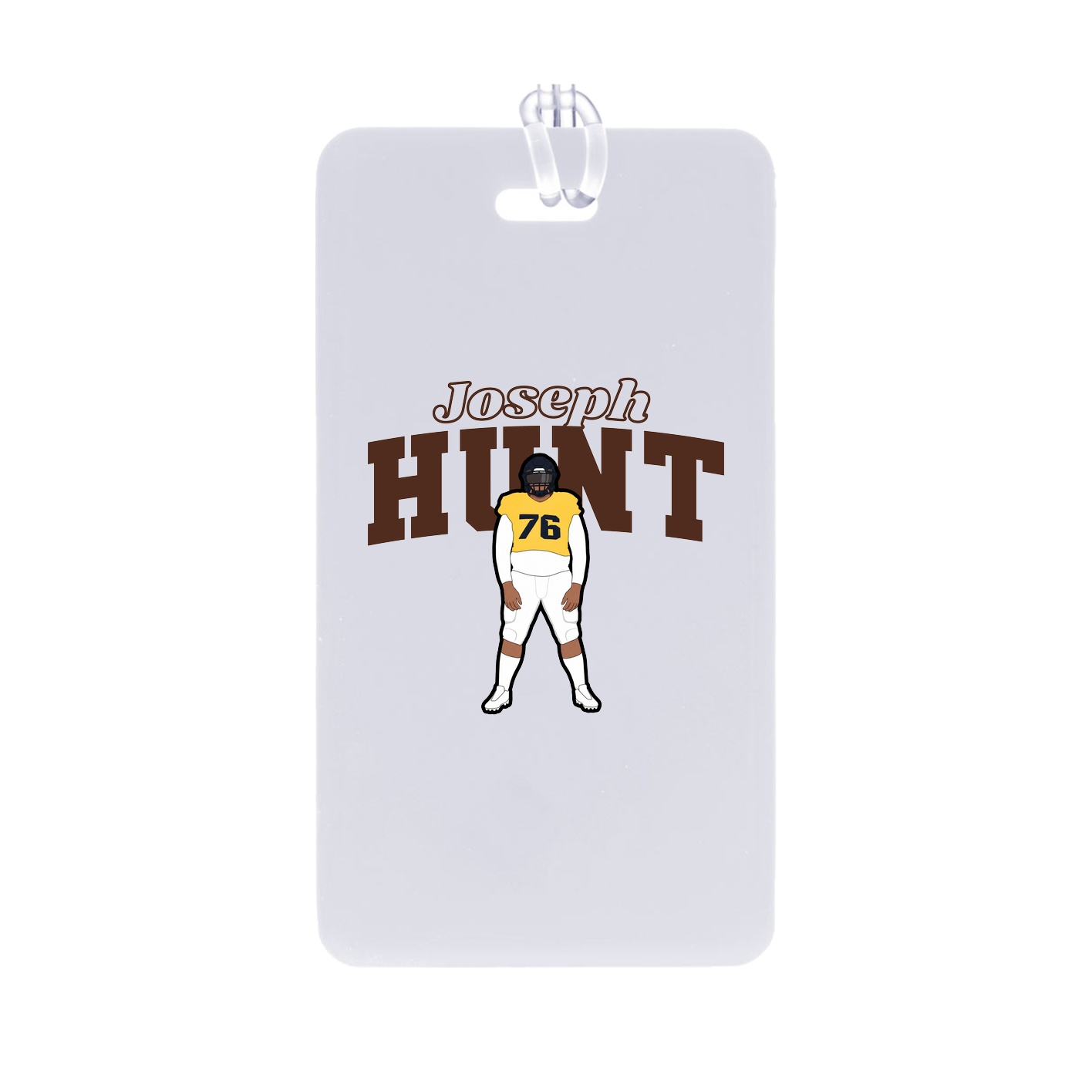 Bag Tag — Name Arch in Classic