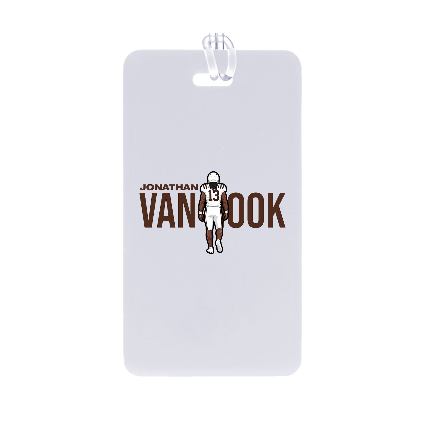 Bag Tag — Player Name in Classic