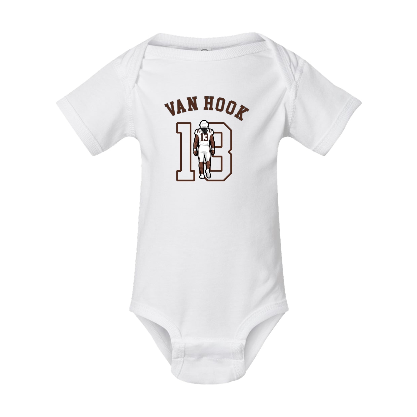 Baby Onesie — Shirsey Arch in White