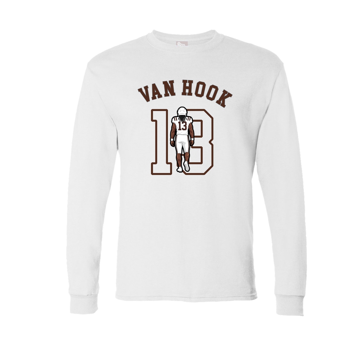 Long Sleeve Tee — Shirsey Arch in White