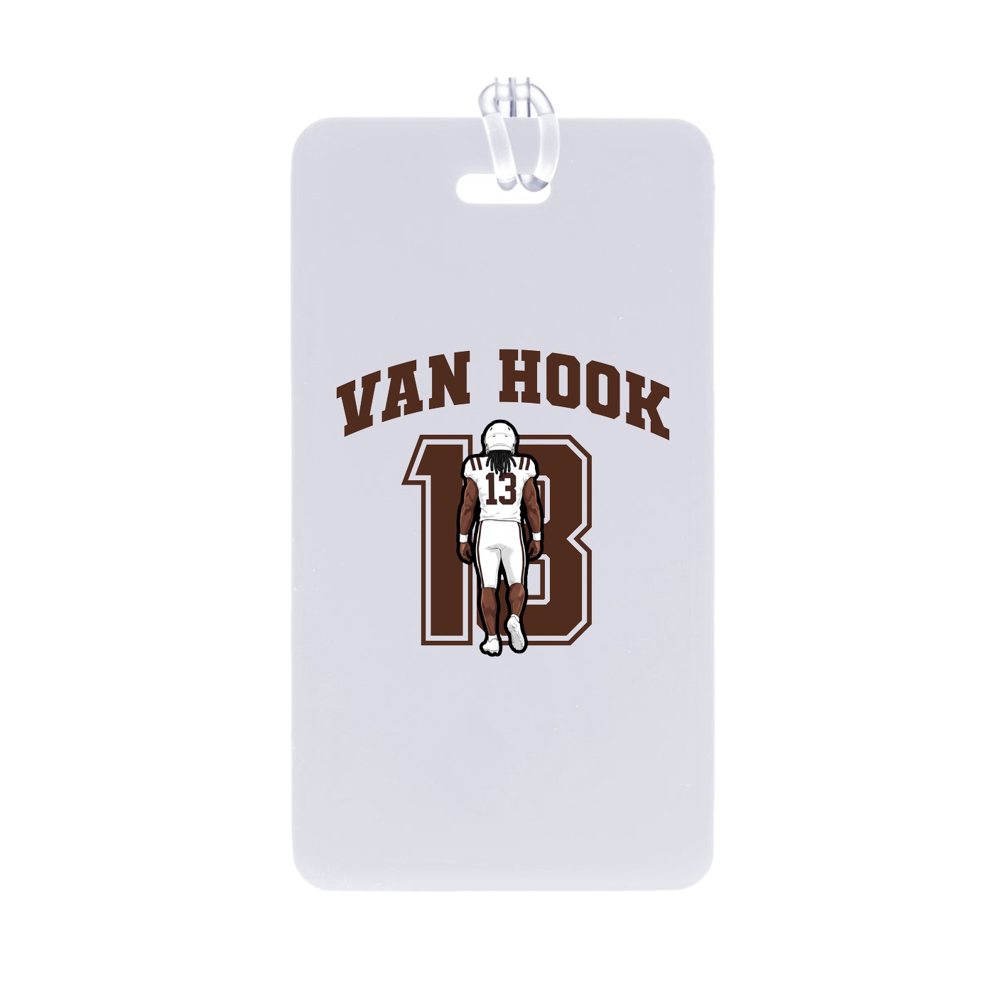 Bag Tag — Number in Classic