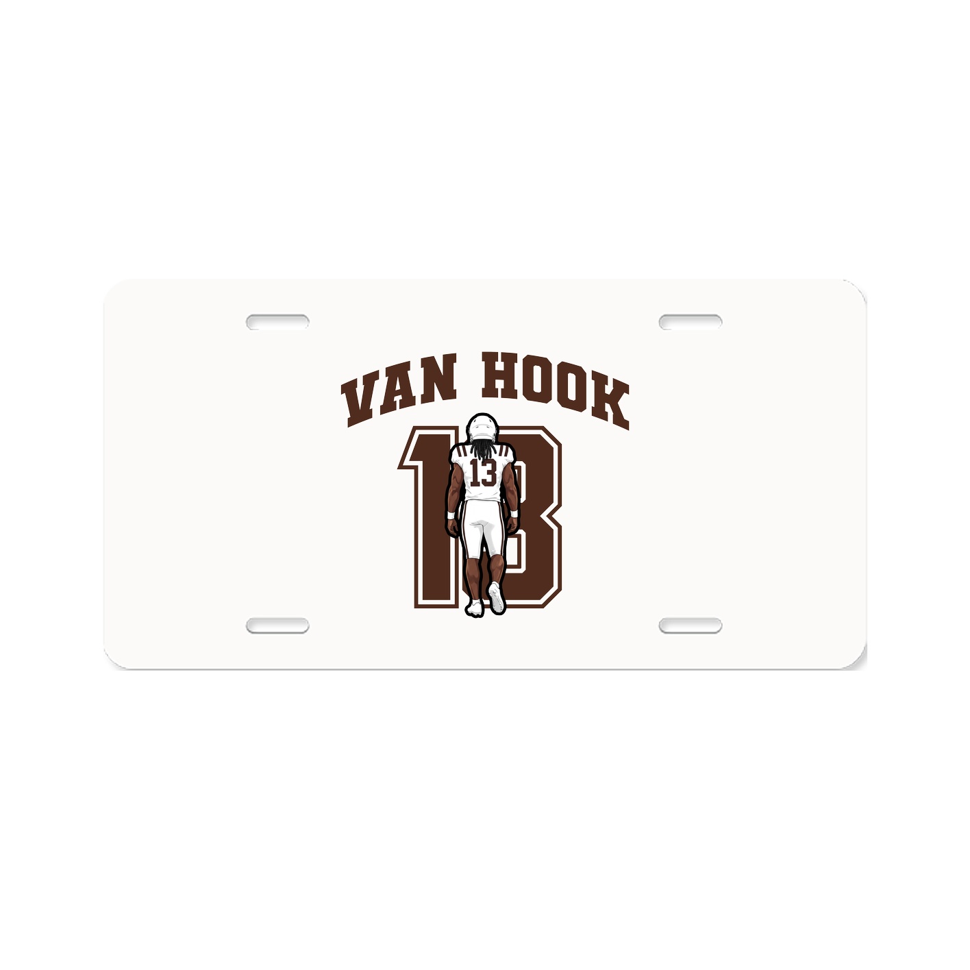 License Plate — Number in Classic