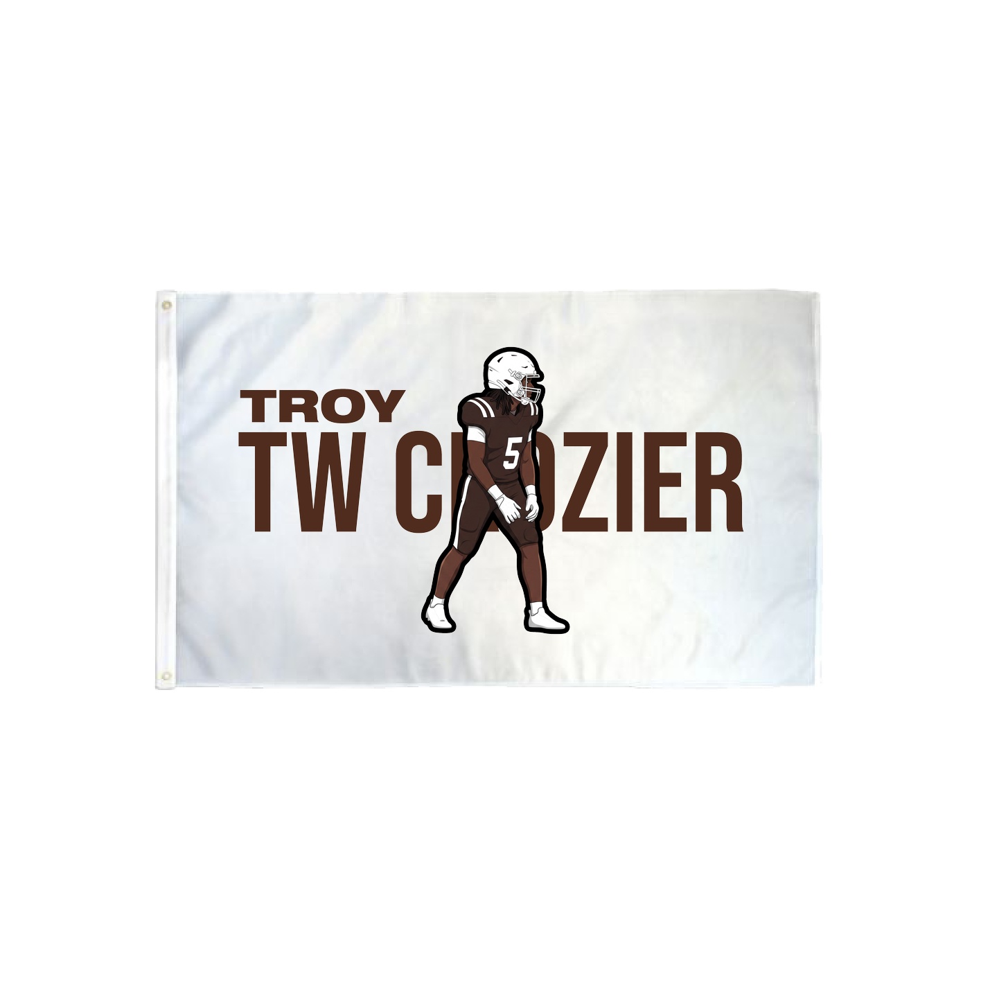 3x5 Flag — Player Name in Classic