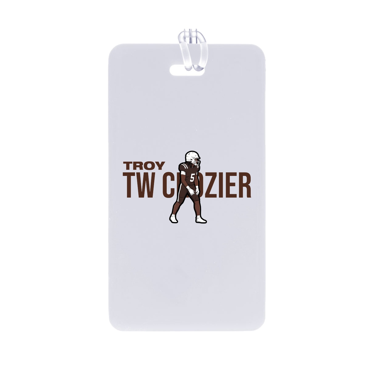 Bag Tag — Player Name in Classic