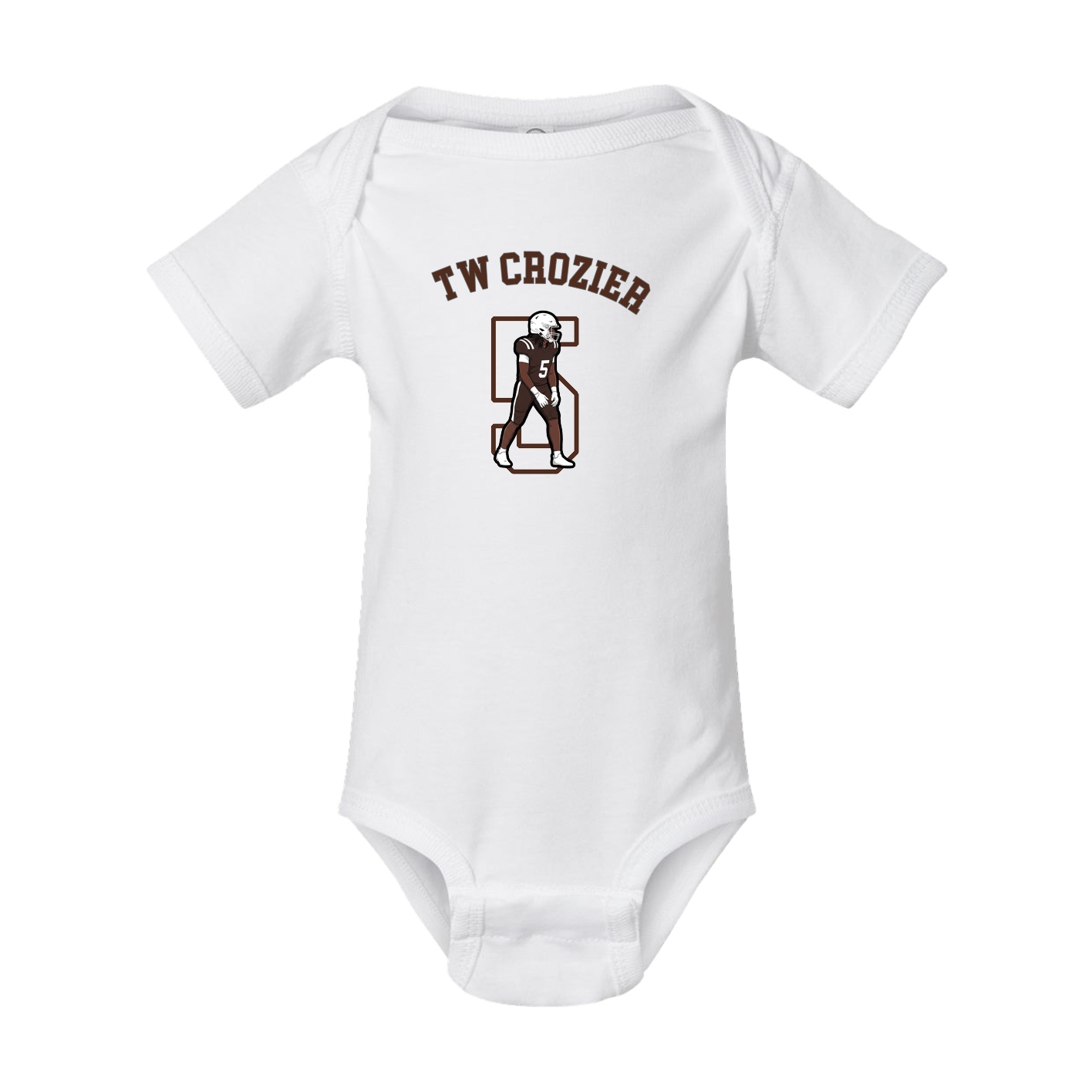 Baby Onesie — Shirsey Arch in White