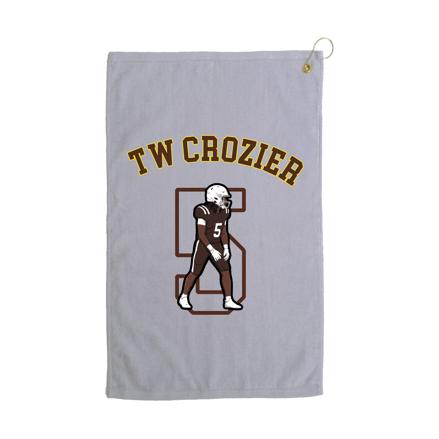 Golf Towel — Shirsey Arch in Grey