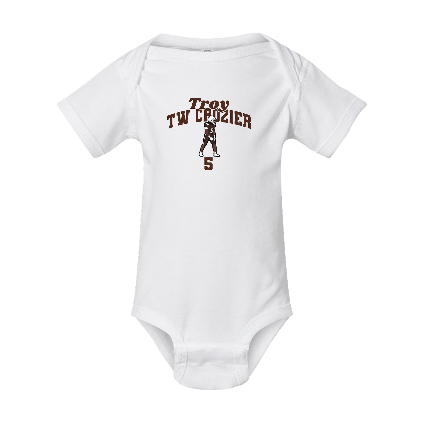 Baby Onesie — Signature Arch in White