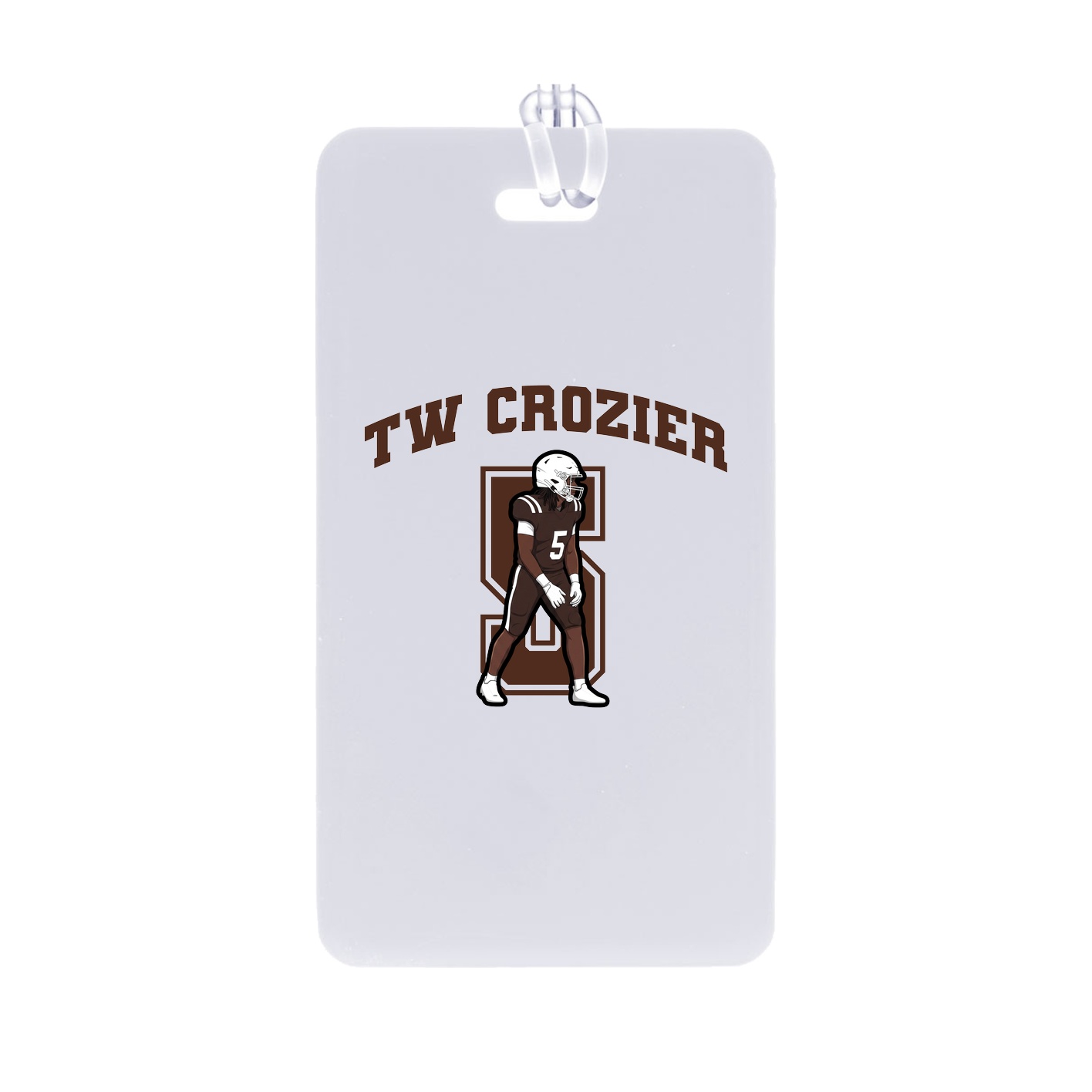 Bag Tag — Number in Classic
