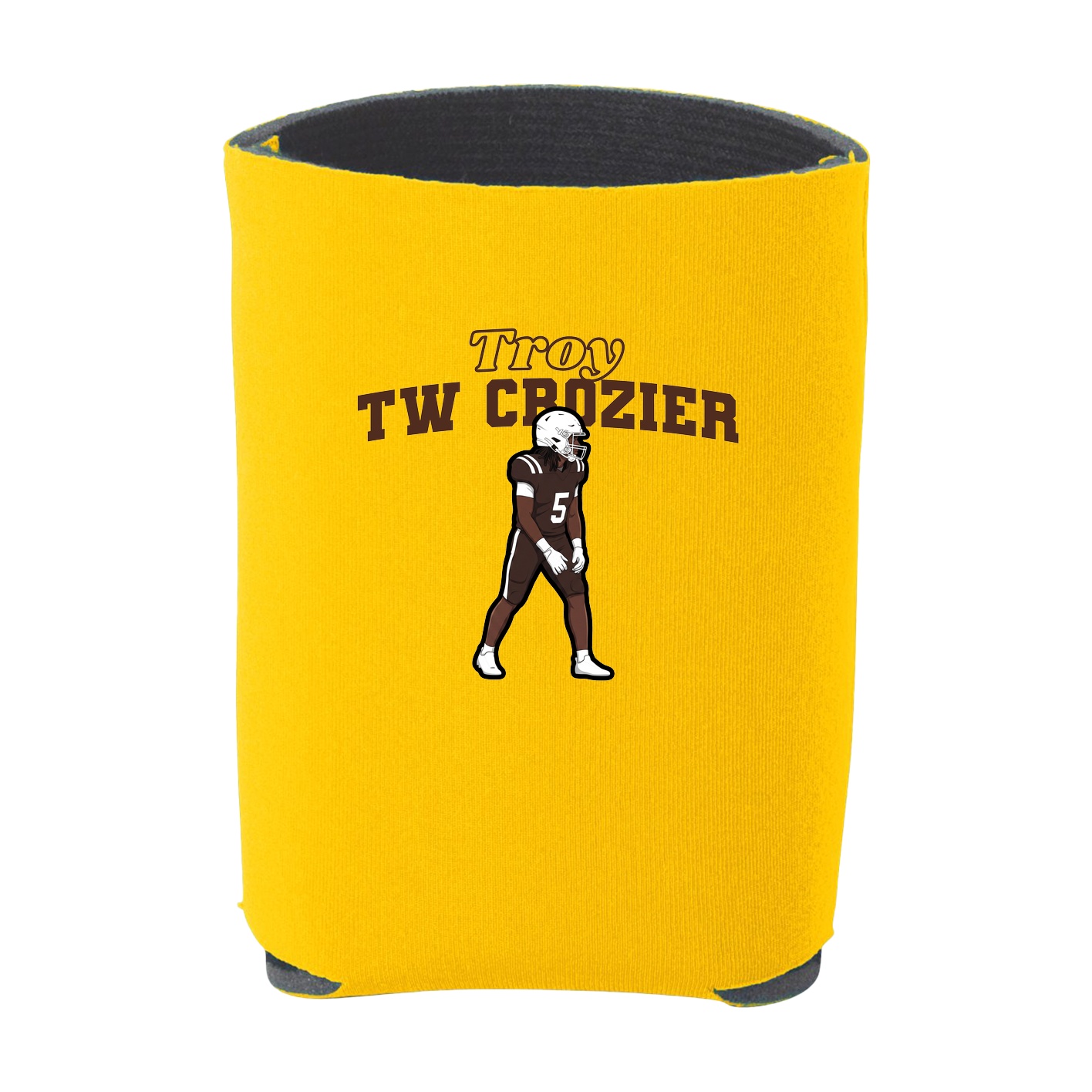 Can Holder — Name Arch in Yellow