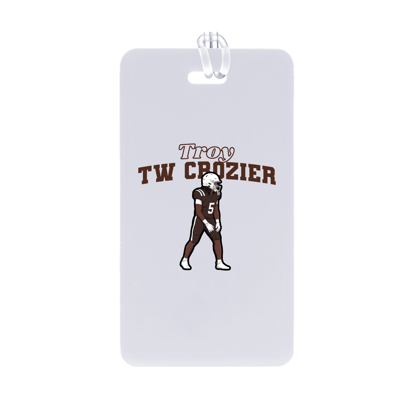 Bag Tag — Name Arch in Classic