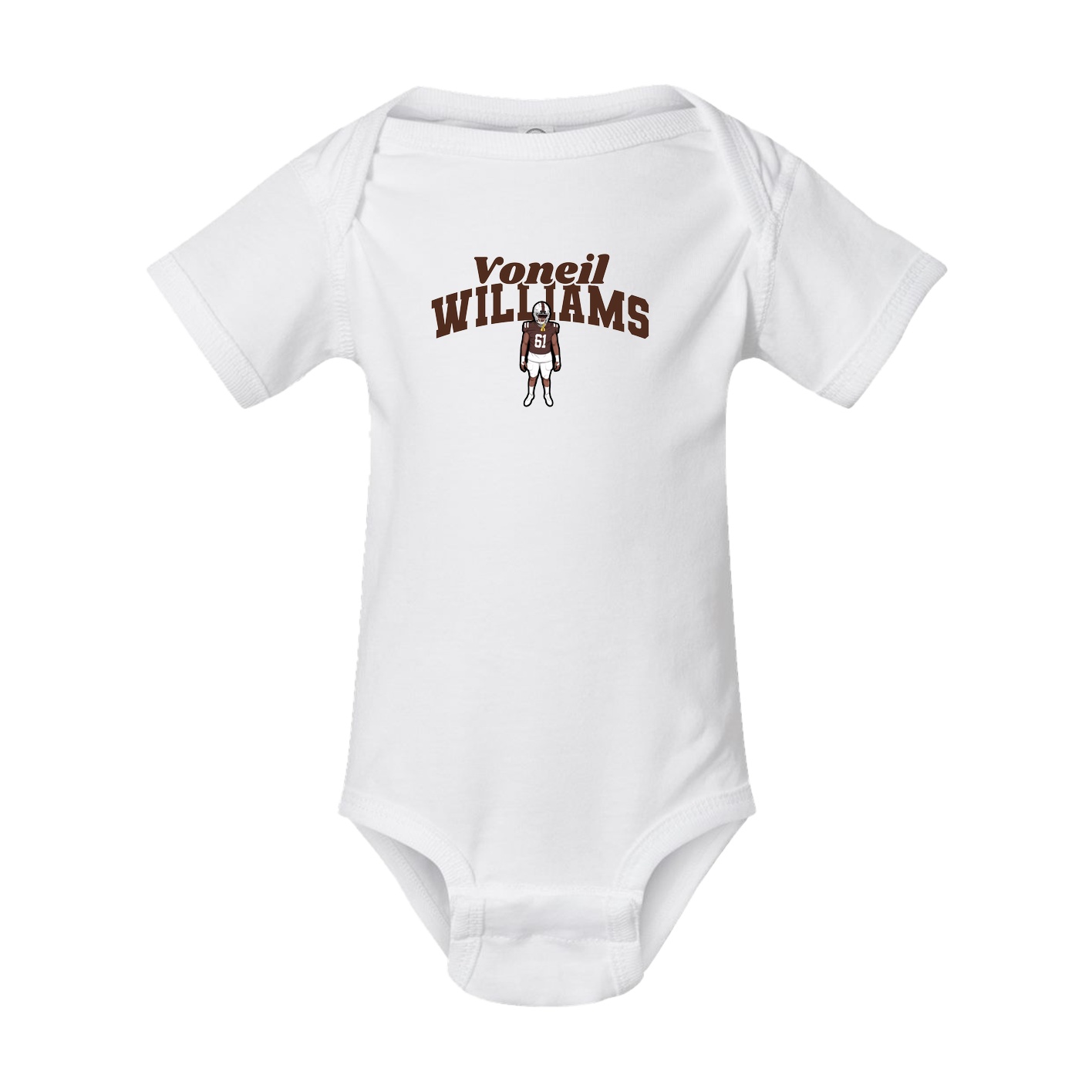 Baby Onesie — Signature Arch in White
