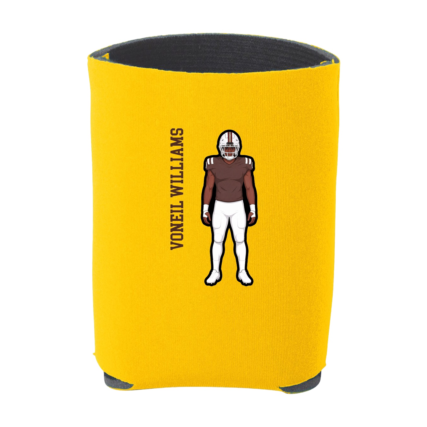 Can Holder — Name Vertical in Yellow