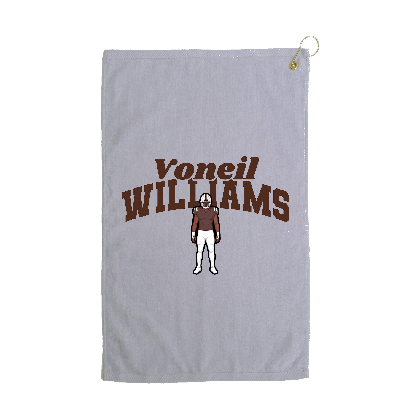 Golf Towel — Signature Arch in Grey