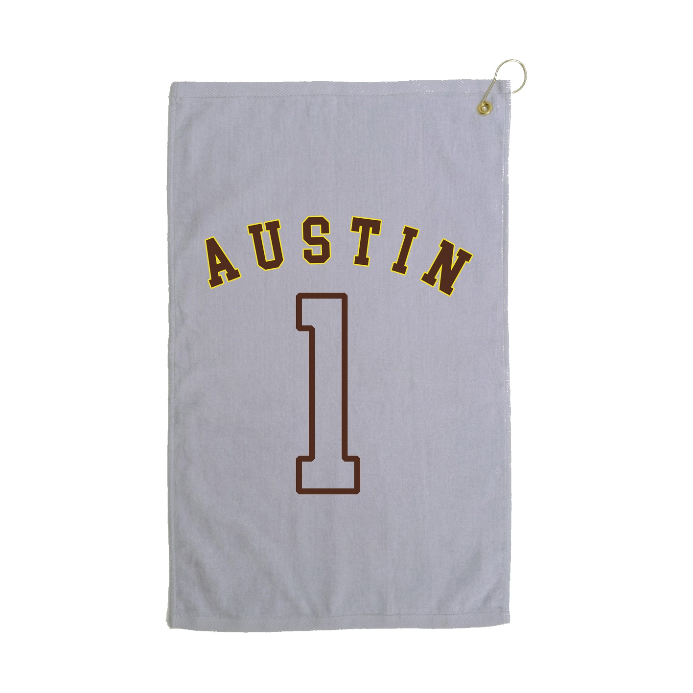 Golf Towel — Shirsey Arch in Grey