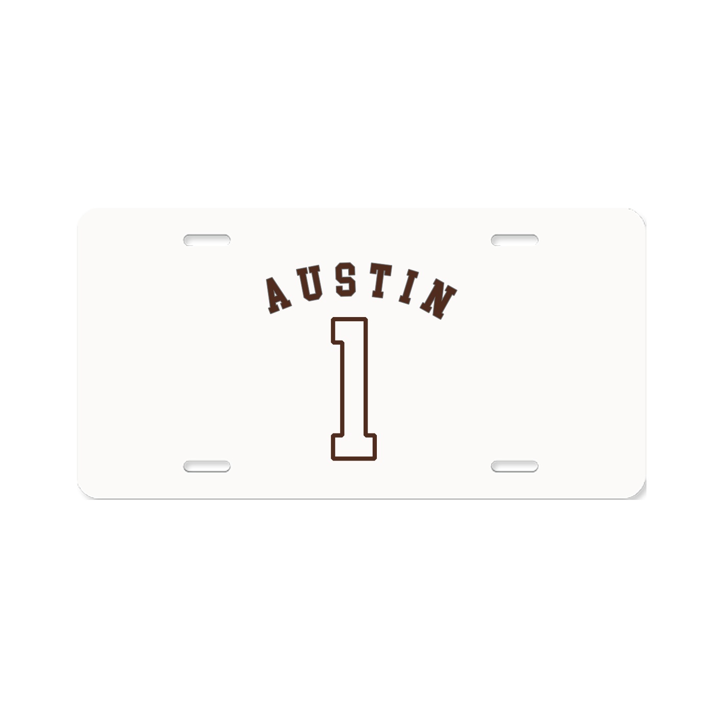 License Plate — Shirsey Arch in Classic