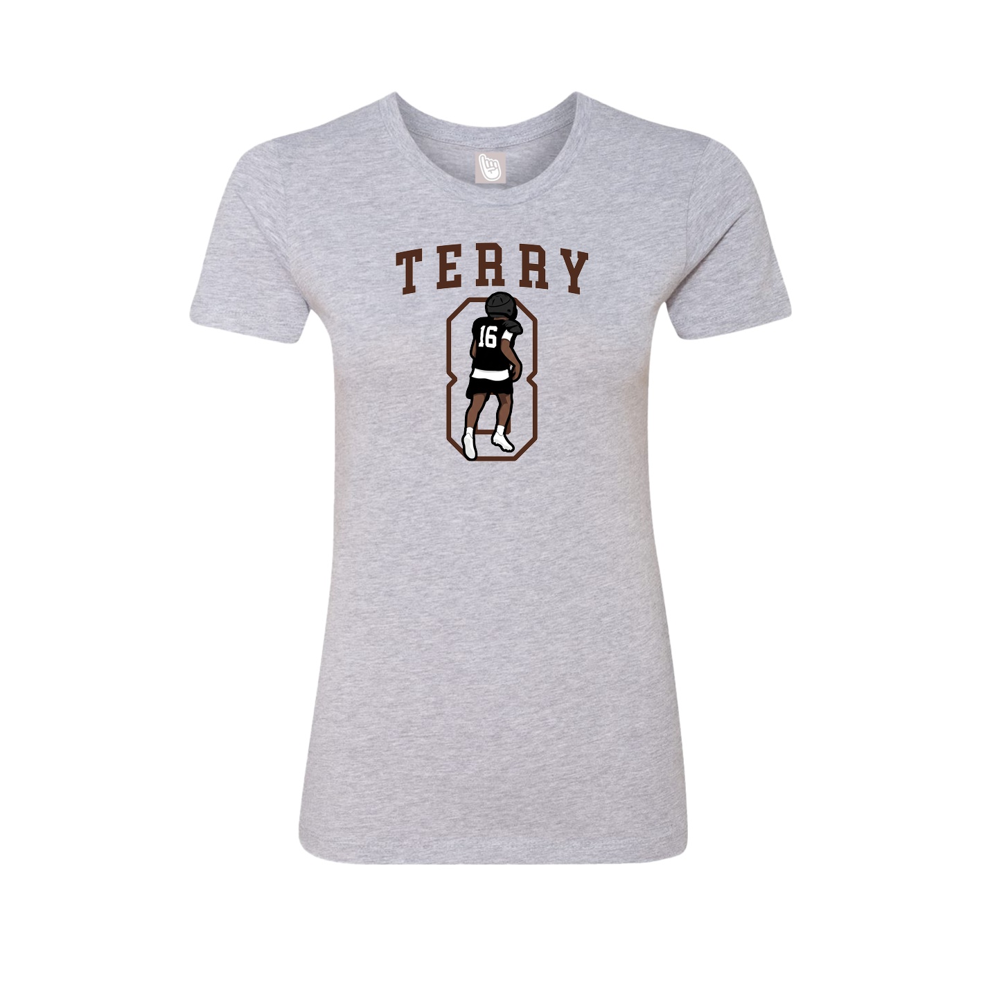 Fitted Women's Tee — Shirsey in Grey