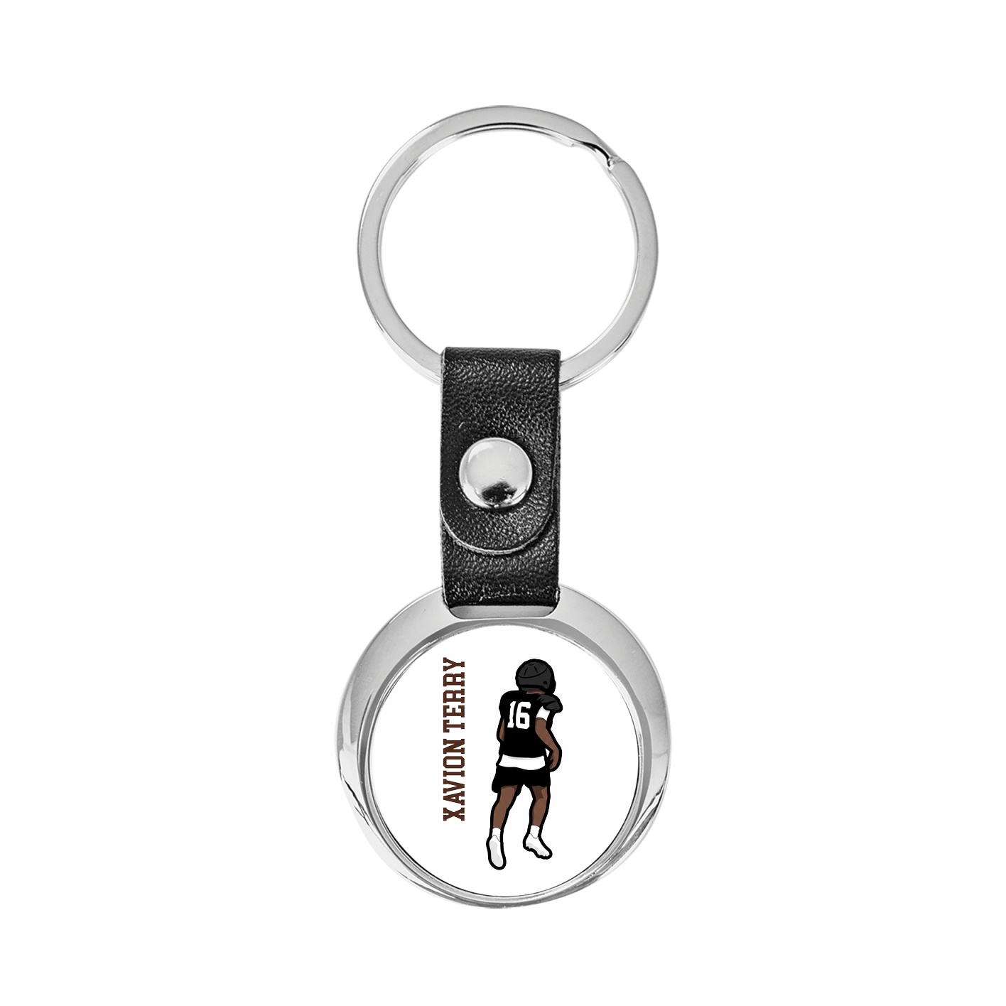 Key Chain — Name Vertical in Classic