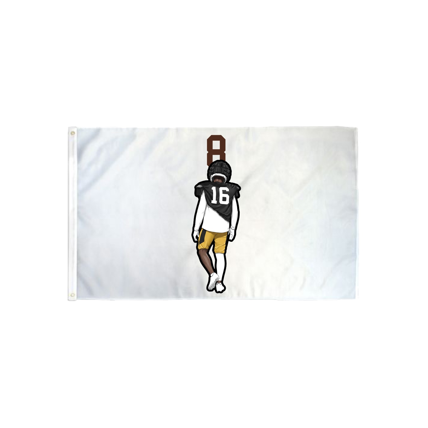 3x5 Flag — Number Top in Classic