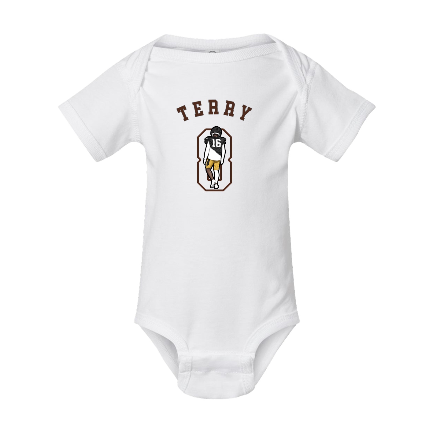 Baby Onesie — Shirsey Arch in White