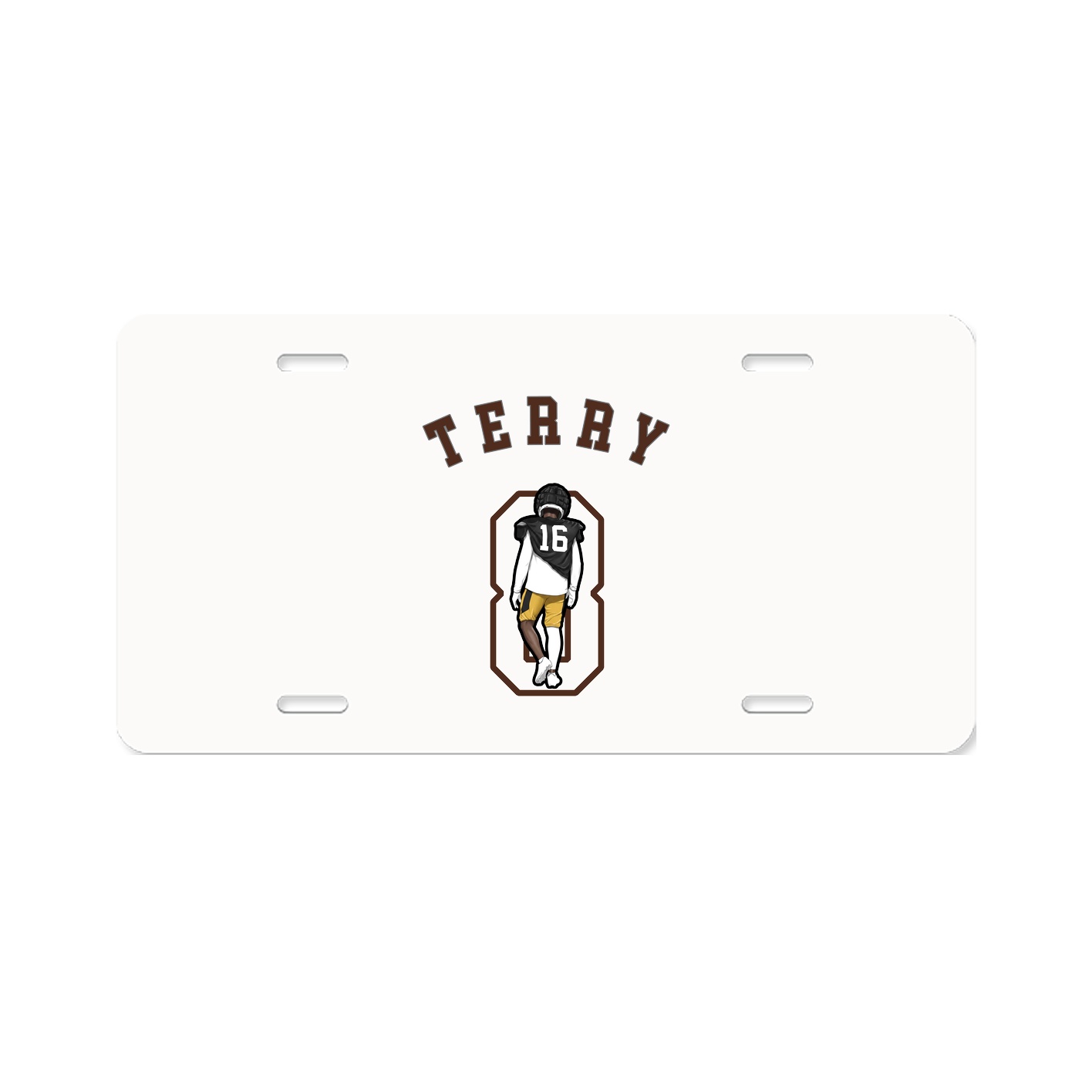 License Plate — Shirsey Arch in Classic