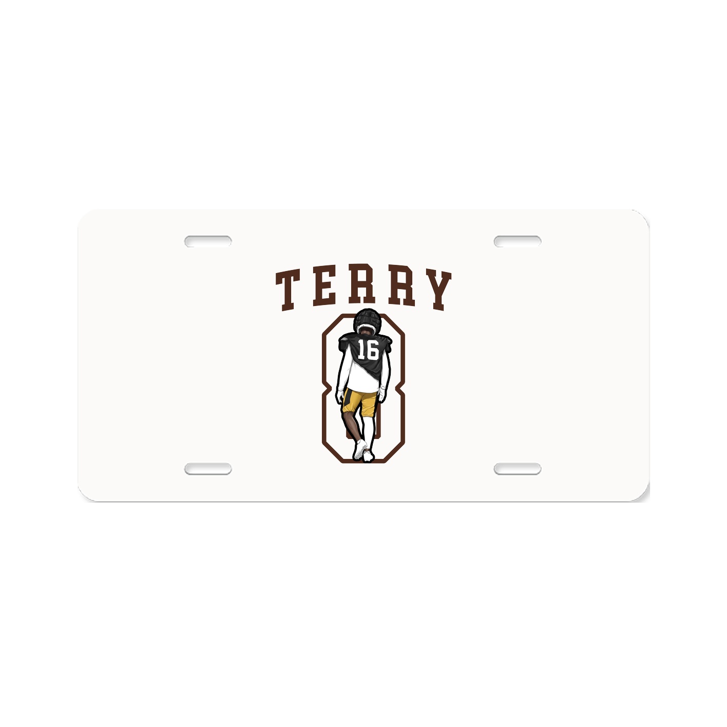 License Plate — Shirsey in Classic