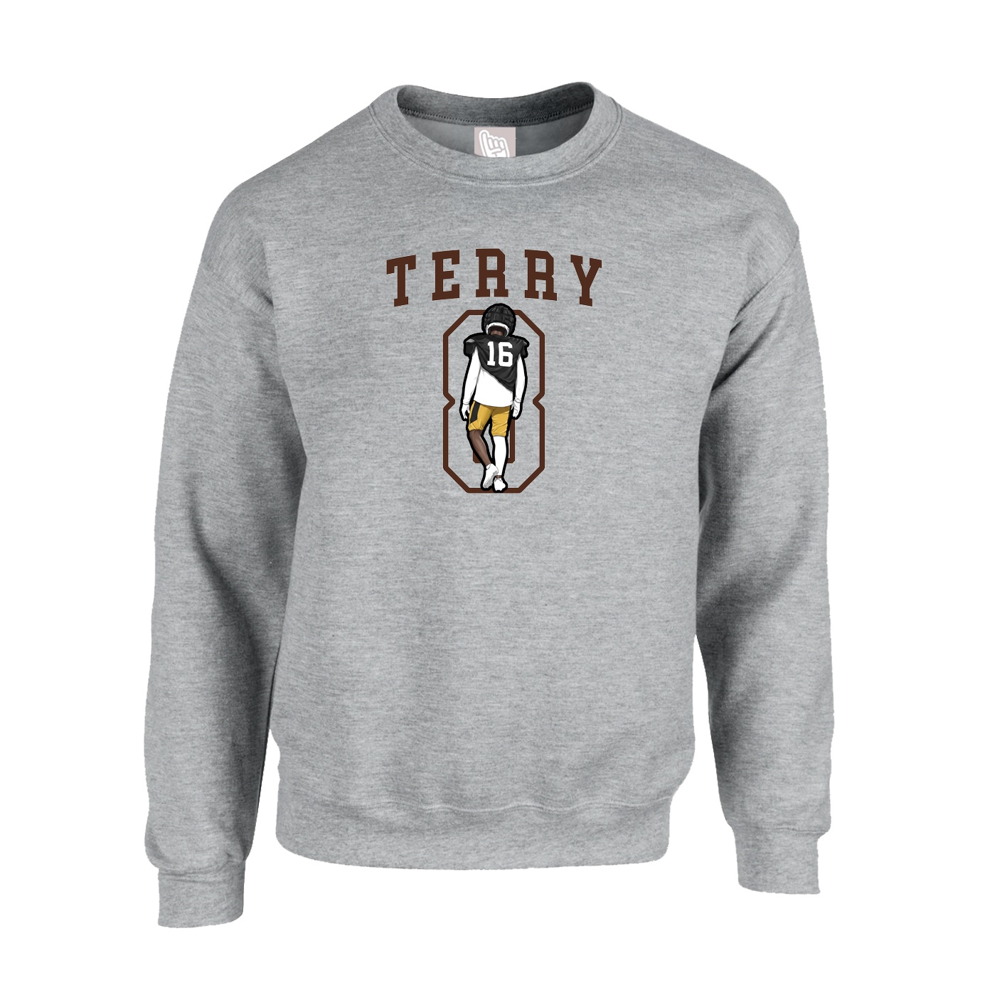 Fleece Crew — Shirsey in Grey