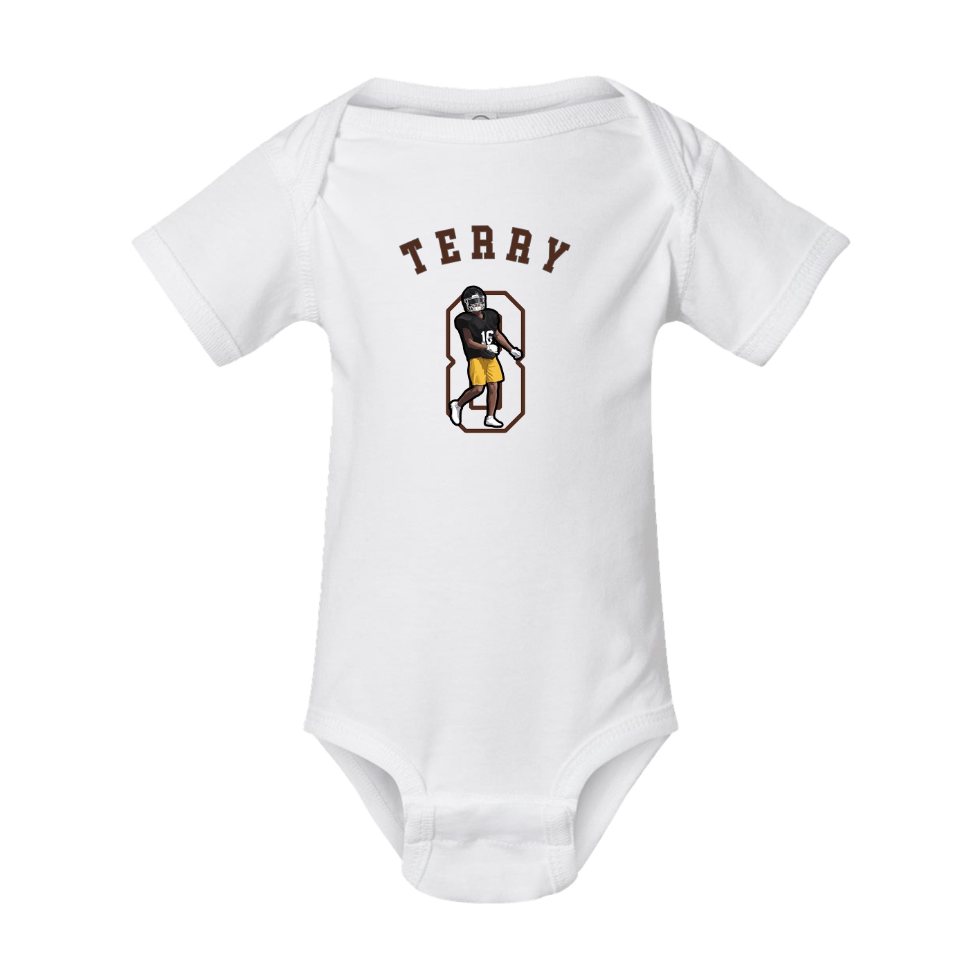 Baby Onesie — Shirsey Arch in White