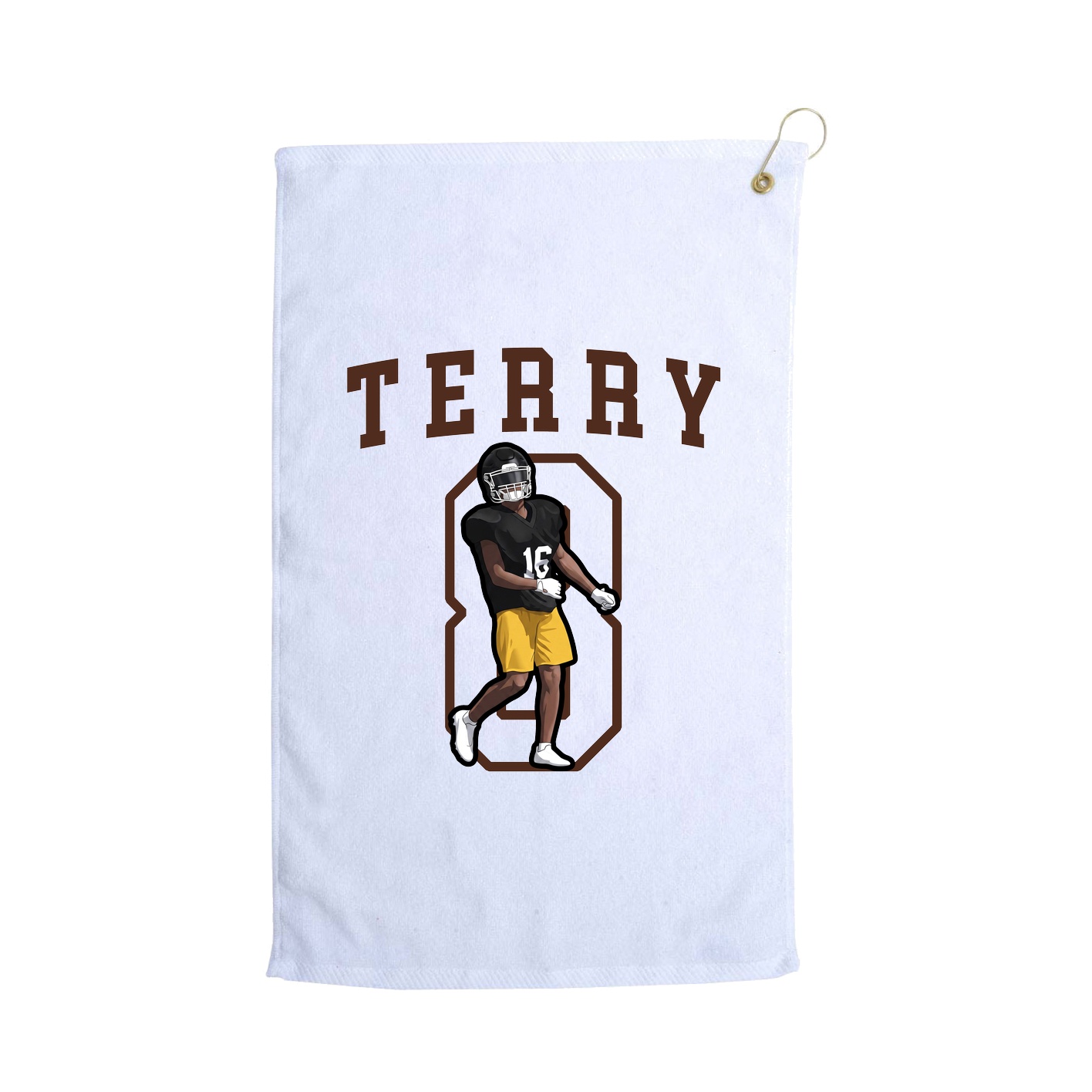 Golf Towel — Shirsey in White