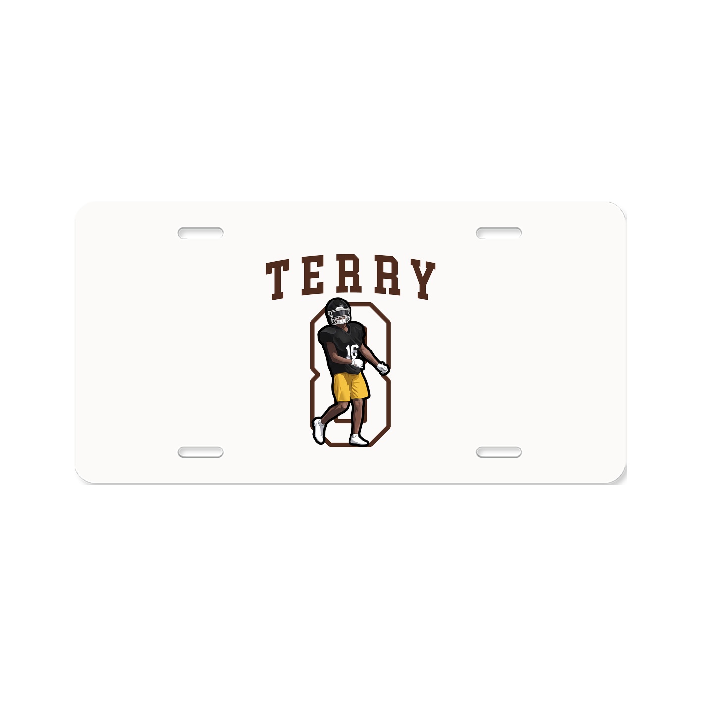 Aluminum License Plate