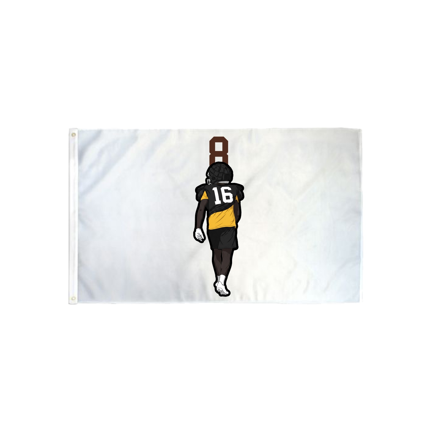 3x5 Flag — Number Top in Classic
