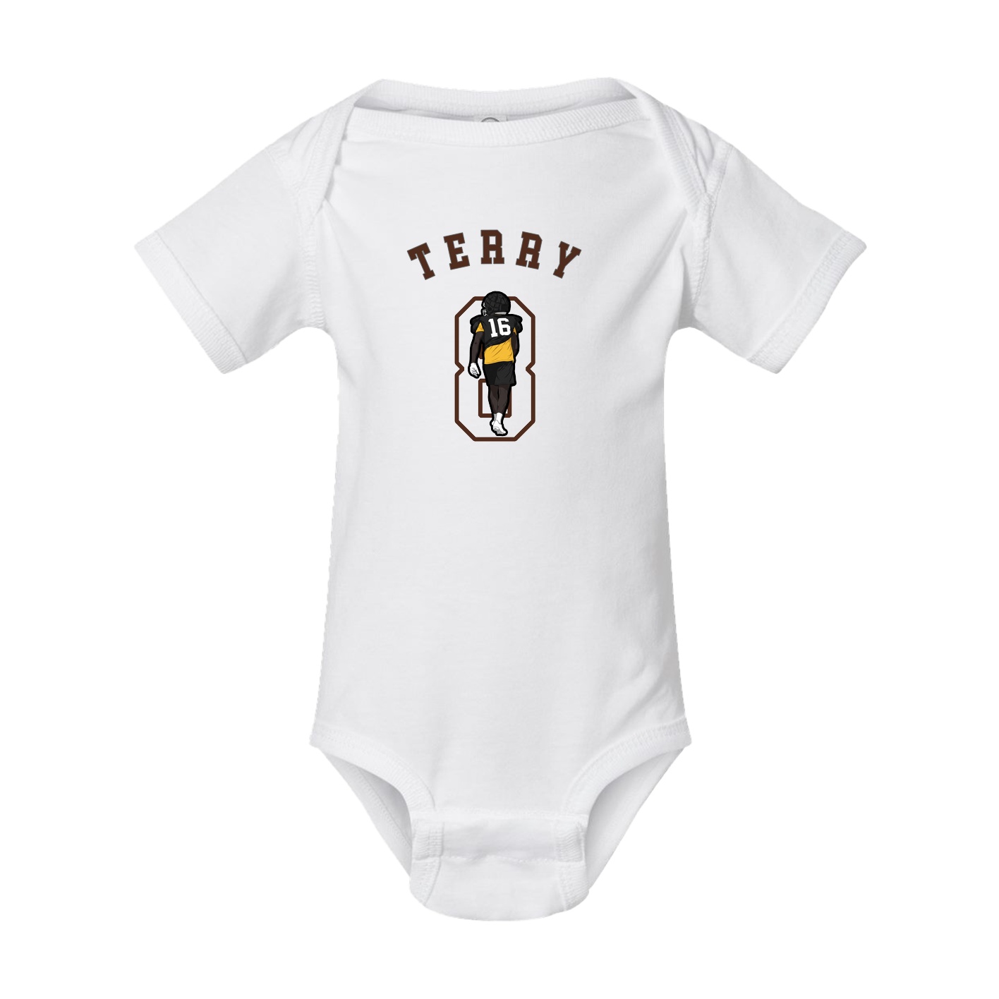 Baby Onesie — Shirsey Arch in White