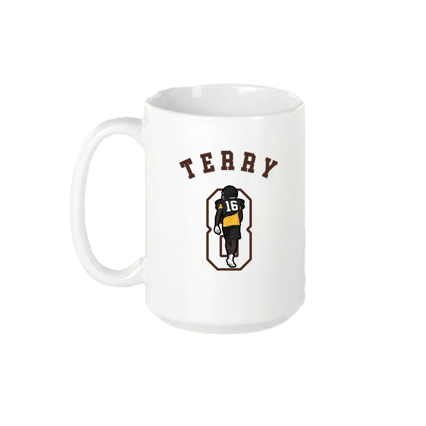 15oz Coffee Mug — Shirsey Arch in White