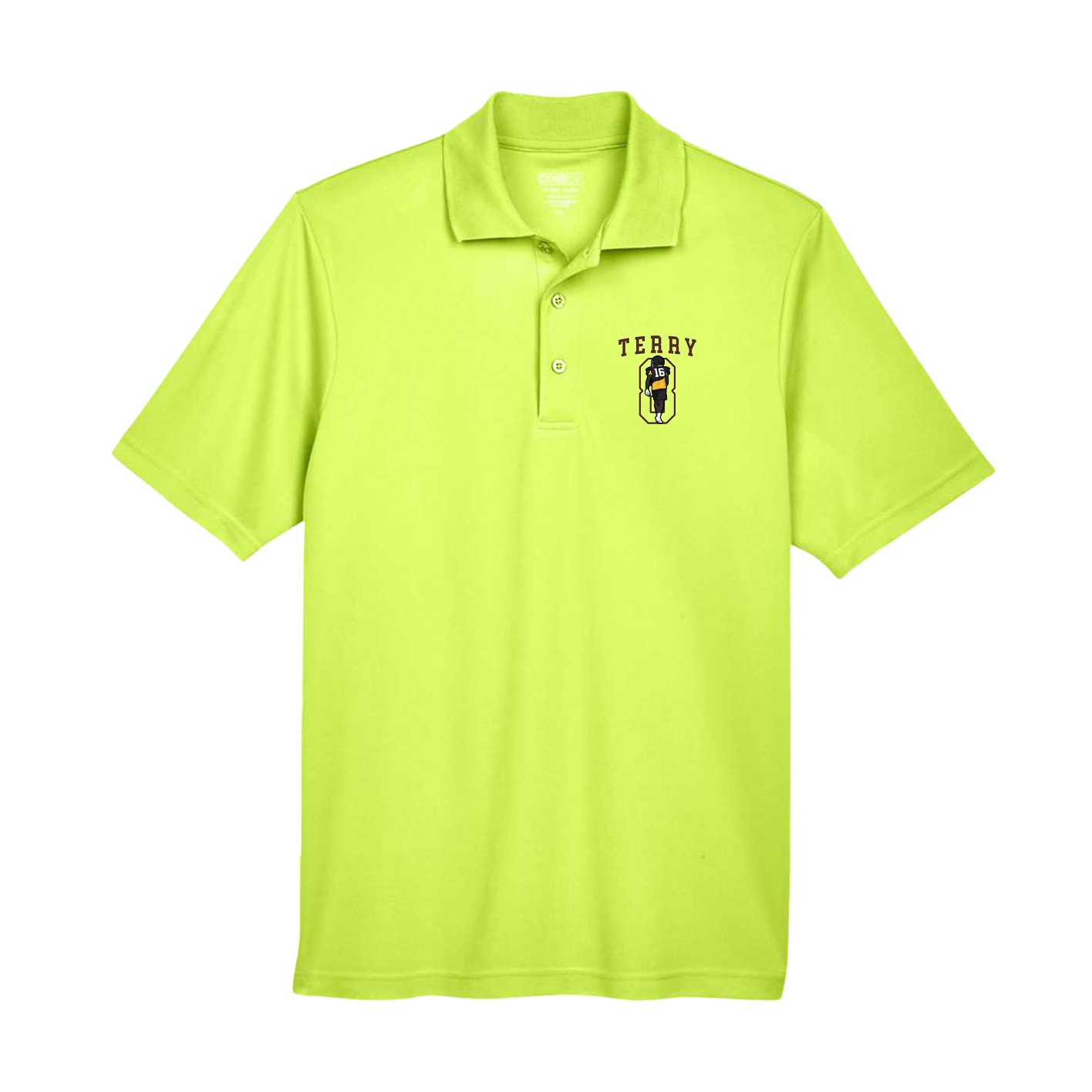 Performance Polo — Shirsey in Yellow