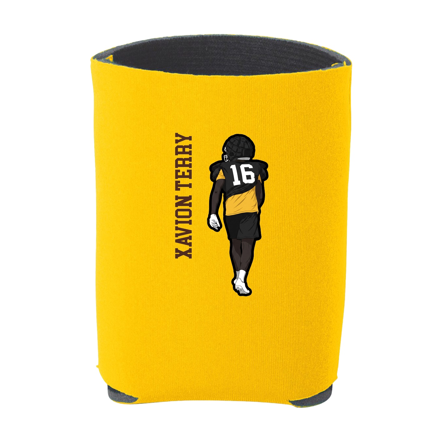 Can Holder — Name Vertical in Yellow