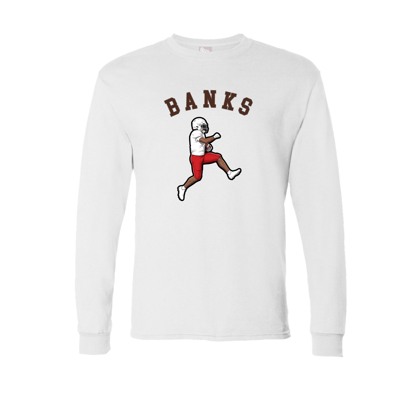 Long Sleeve Tee — Shirsey Arch in White
