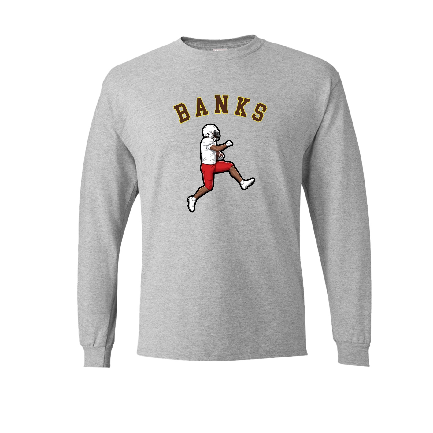 Long Sleeve Tee — Shirsey Arch in Grey