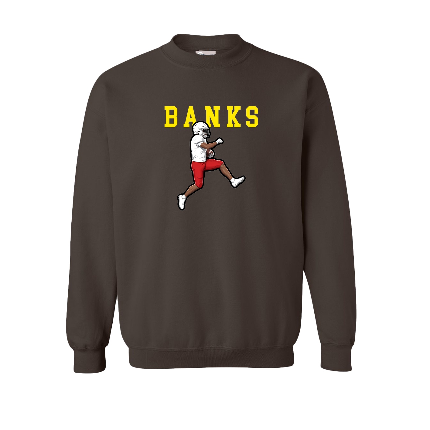 Fleece Crew — Shirsey in Brown