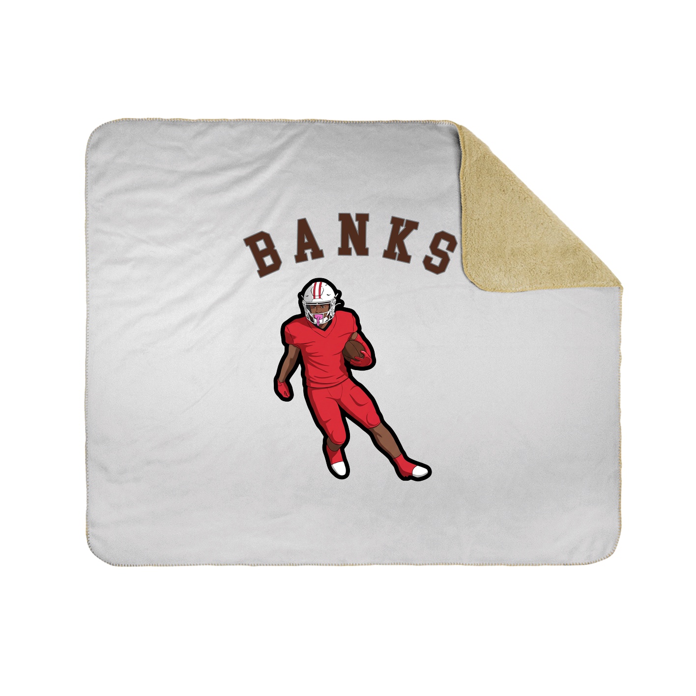 Throw Blanket — Shirsey Arch in White
