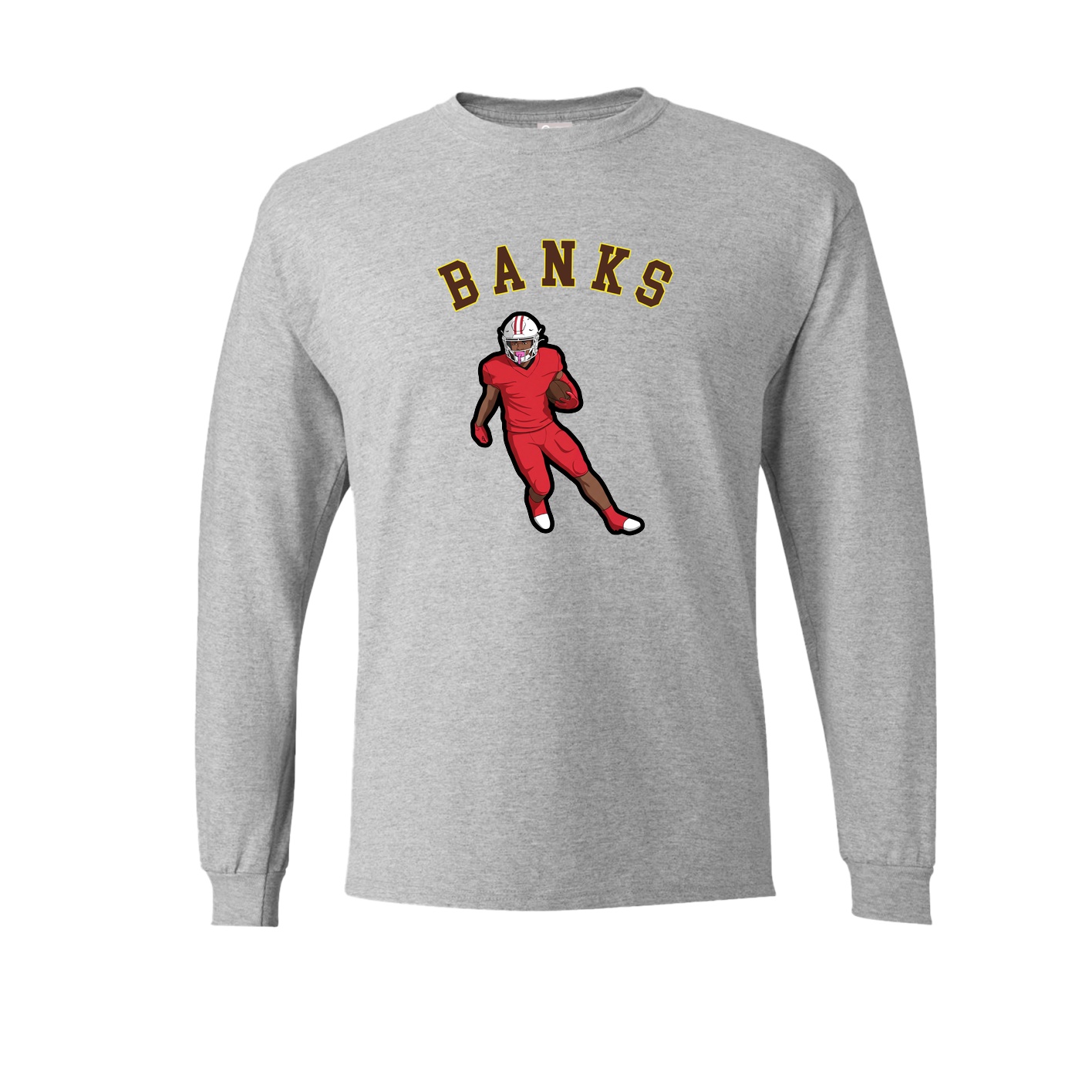 Long Sleeve Tee — Shirsey Arch in Grey
