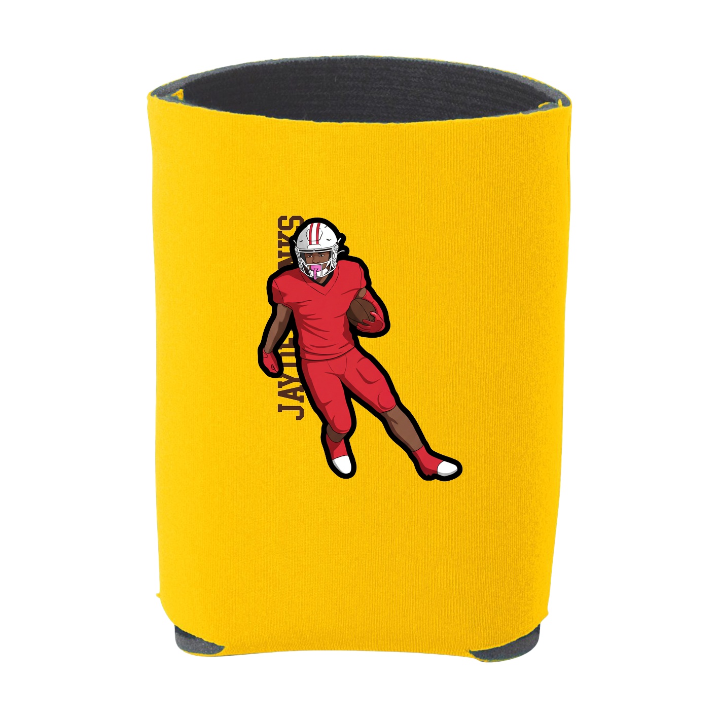 Can Holder — Name Vertical in Yellow